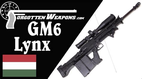 GM6 Lynx: The Hungarian Long-Recoil .50-Caliber Bullpup