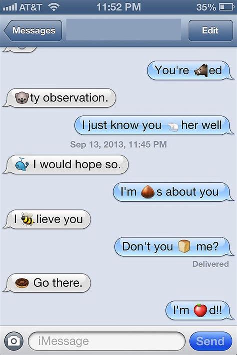 15+ Cute & Funny Emoji Text Messages!
