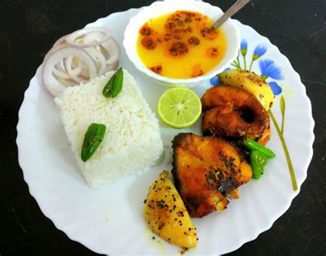 Rui Fish Fry + 3 Bhorta + Dal + Rice | Bangladeshi Food Catering (BFC)