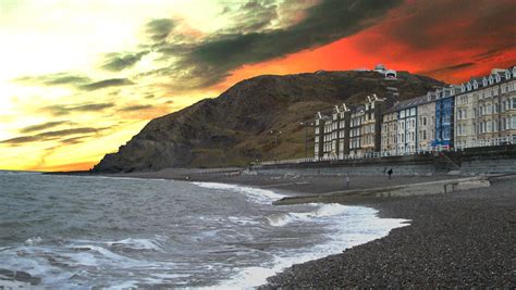 Aberystwyth - Harbour Beach is magnificently beatuiful, located in ...