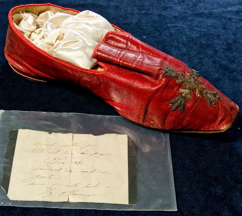 Blessed Pius IX: A Red Shoe – Papal Artifacts