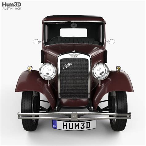 Austin 10/4 1932 3D model - Vehicles on Hum3D