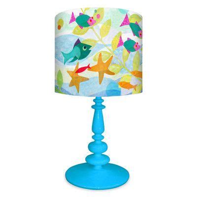 Oopsy Daisy Friendly Fish 21" H Table Lamp with Drum Shade | Childrens table lamps, Oopsy daisy ...