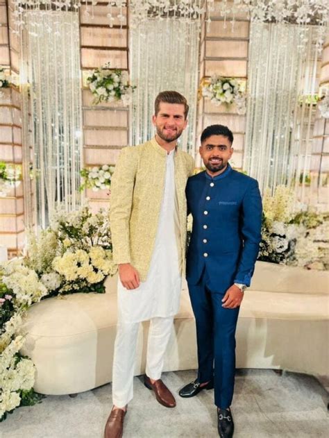 Babar Azam Attends Shaheen Shah Afridi's Wedding