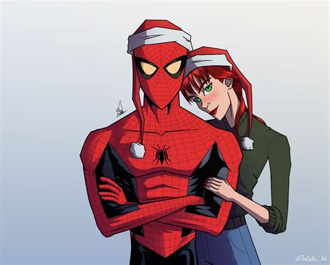 SPIDER-MAN and MARY JANE by MrSpikeArt on DeviantArt