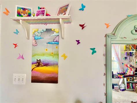 Brilliantly Beautiful Kid's Rainbow Room Idea » Cathartic Crafting