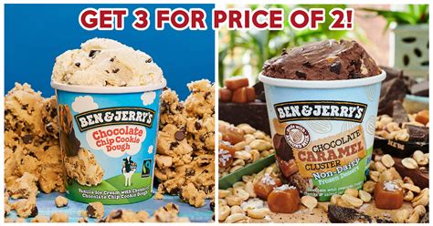 Ben & Jerry’s Has A Buy 2 Get 1 Free Takeaway Pint Promotion, For A ...