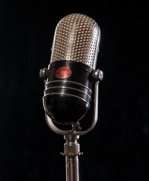 Pin by Dawn Fuhrwerk on Props | Vintage microphone, Old time radio, Microphone