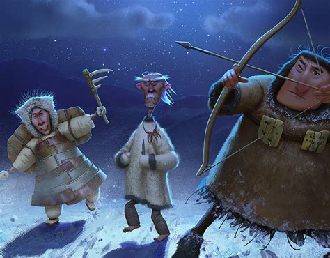 Chukchi warriors on Behance