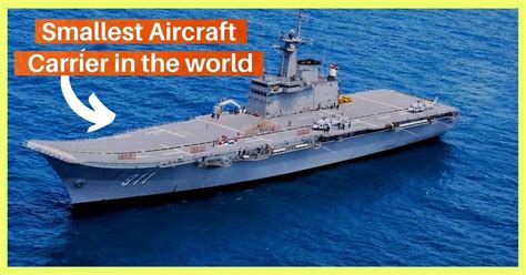 Video- Smallest Aircraft Carrier In The World: HTMS Chakri Naruebet - The Maritime Post