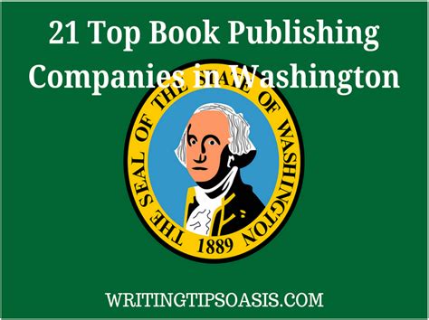 21 Top Book Publishing Companies in Washington - Writing Tips Oasis - A ...