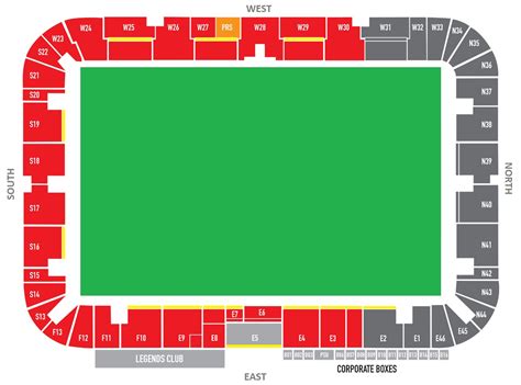 Blackburn Rovers Stadium Seating Plan