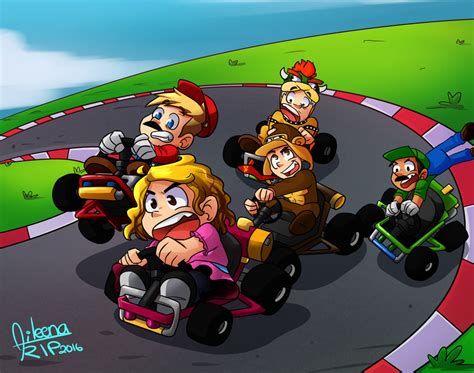 Mario Kart IRL by aileenarip on DeviantArt