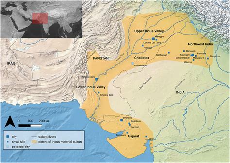 Harappan Civilization Map