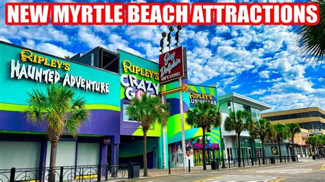 NEW Myrtle Beach Ocean Boulevard Ripley's Attractions now OPEN! Crazy ...