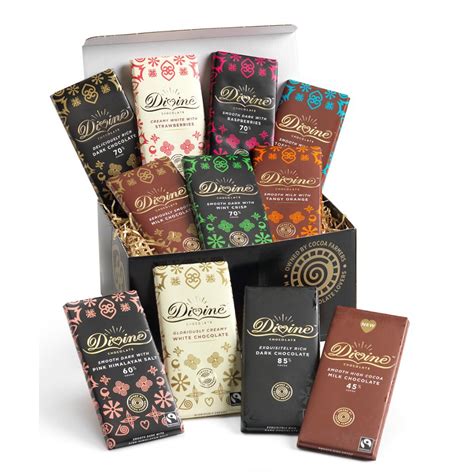 Divine Fabulous Flavours Chocolate Hamper - Divine Chocolate