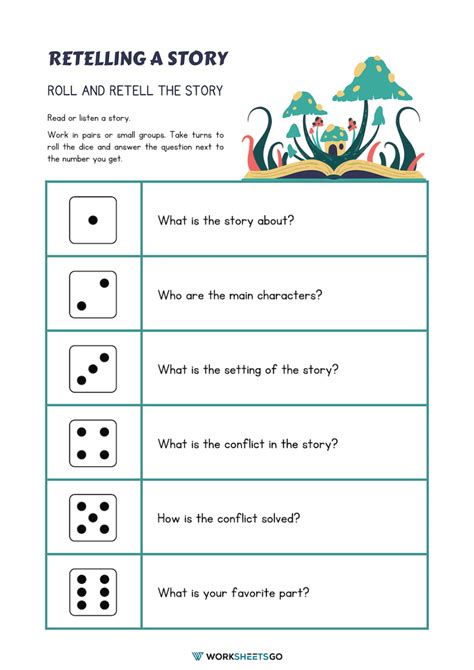 Retelling A Story Worksheets | WorksheetsGO