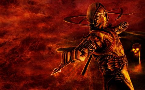 🔥 [67+] Mortal Kombat Wallpapers Scorpion | WallpaperSafari