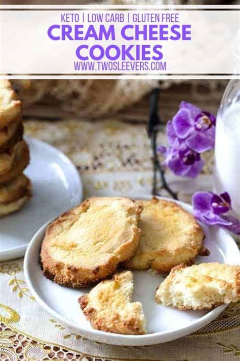 Keto Cream Cheese Cookies | Keto Cookies Recipe - TwoSleevers