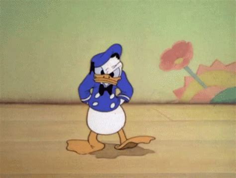 Donald Duck Tapping GIF - Donald Duck Tapping Waiting - Discover & Share GIFs