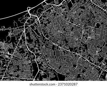 Vector City Map Las Pinas Philippines Stock Vector (Royalty Free) 2371020287 | Shutterstock