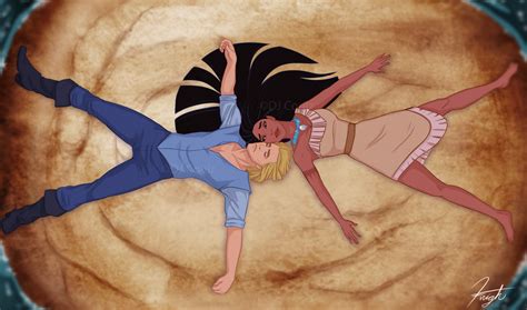 Pocahontas and John Smith by DJCoulz on DeviantArt