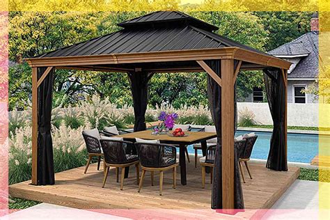 This Leak-Proof Hardtop Gazebo Is on Sale at Amazon