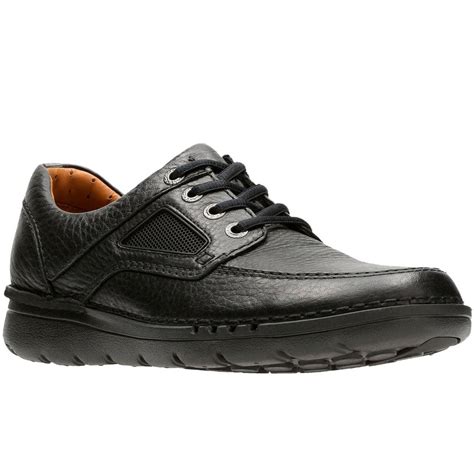 Clarks Unnature Time Mens Casual Shoes in Black for Men | Lyst UK