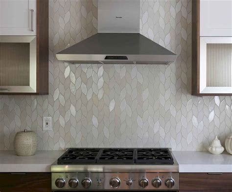 Ceramic Splashbacks For Kitchens Light Wooden Tiled Kitchen Splashback ...