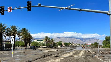 Palm Springs cut off as desert Californian city deluged by Tropical ...