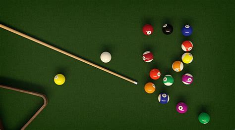 HD wallpaper: billiard balls, table, pool table, furniture, billiard room, indoors | Wallpaper Flare