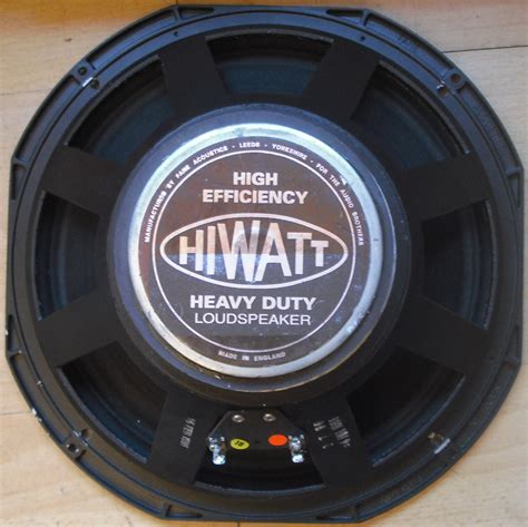 Hiwatt Fane Speakers image (#500699) - Audiofanzine