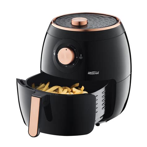 Experience guilt-free frying with the Mistral 6.5 Litre Air Fryer!