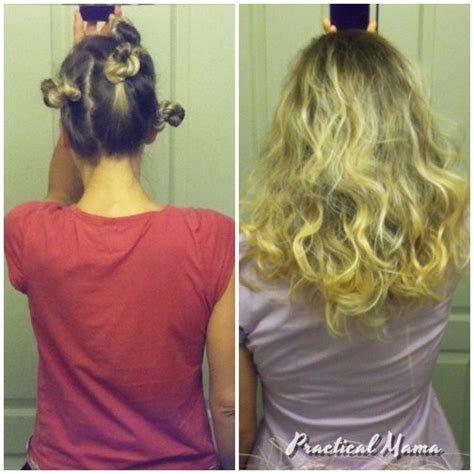 Easy way to curl your hair overnight