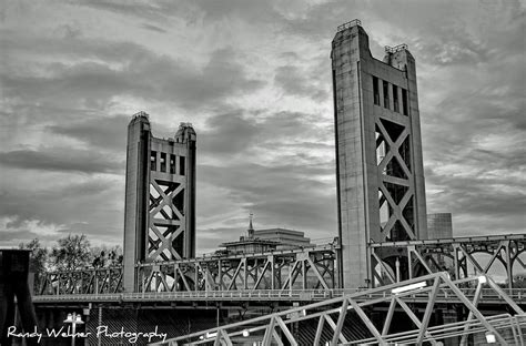 Tower Bridge Sunrise Black and White Photograph by Randy Wehner Photography - Fine Art America