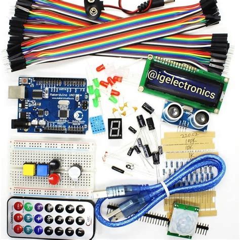 . Arduino Kits (1 to 15 Projects) or (1 to 20 Projects) or (1 to 25 Projects) . . @igelectronics ...