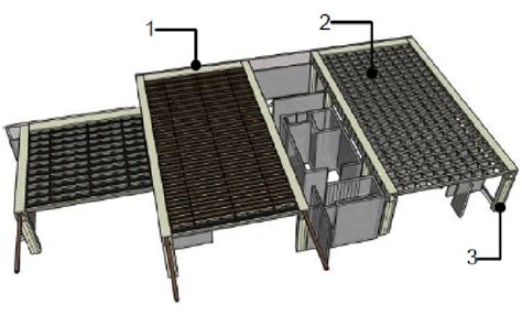 3D Simulation model of the structure. | Download Scientific Diagram