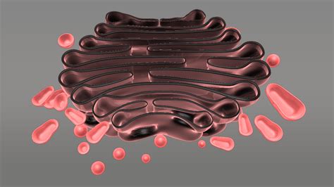 golgi complex 3d model