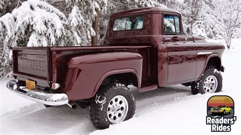 1955 Chevy Pickup 4X4 is a Restored Classic Truck, a Hot Rod, and an ...