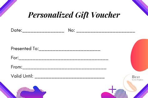 Free Blank Printable Gift Voucher Template in Word & PDF (2022)