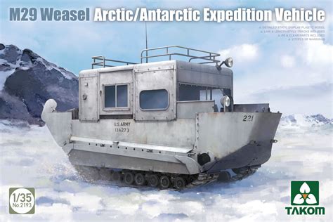 M29 Weasel Arctic/Antarctic Expedition Vehicle Takom 2193