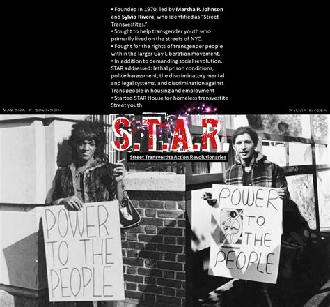 Marsha P Johnson Quotes - ShortQuotes.cc