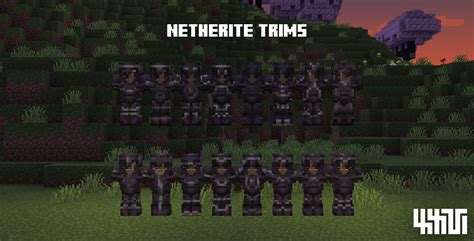 XXVI's Shiny Armor Trims Screenshots - Resource Packs - Minecraft