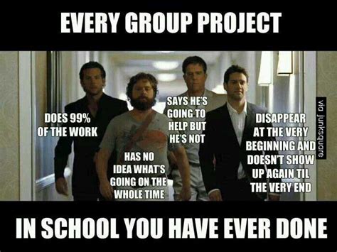 Teacher Meme - Students on Group Projects | Faculty Loungers Gifts for Teachers