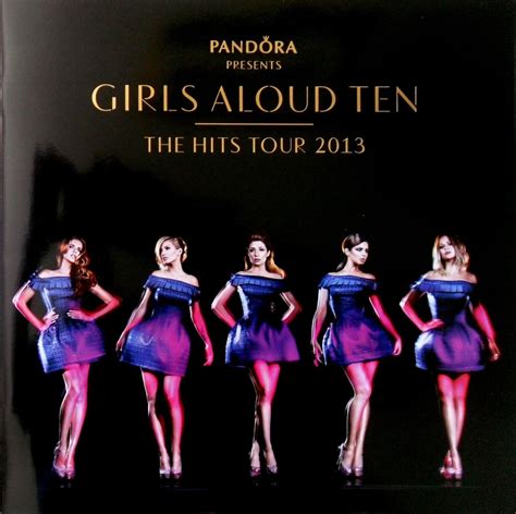 GIRLS ALOUD * TEN: THE HITS TOUR PROGRAMME w/ FLYER * BN&M! * CHERYL ...