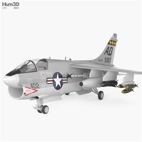 LTV A-7 Corsair II 3D model - Aircraft on Hum3D