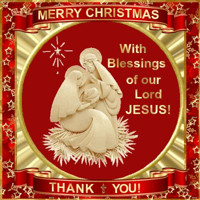 With Blessings Of Our Lord Jesus! Merry Christmas quotes gifs christmas ...