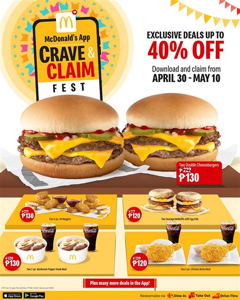 Craving McDonald’s favorites? Claim it at up to 40% off with the ...