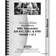 Caterpillar 955L Traxcavator Service Manual (SN# 8Y1 and Up, 13X1 and Up, 57M1 and Up) (8Y1 ...