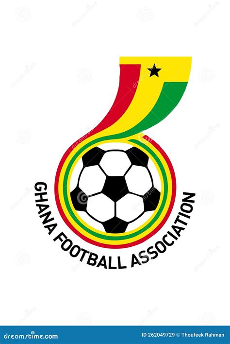 Ghana National Football Team Logo Emblem Cartoon Vector | CartoonDealer ...